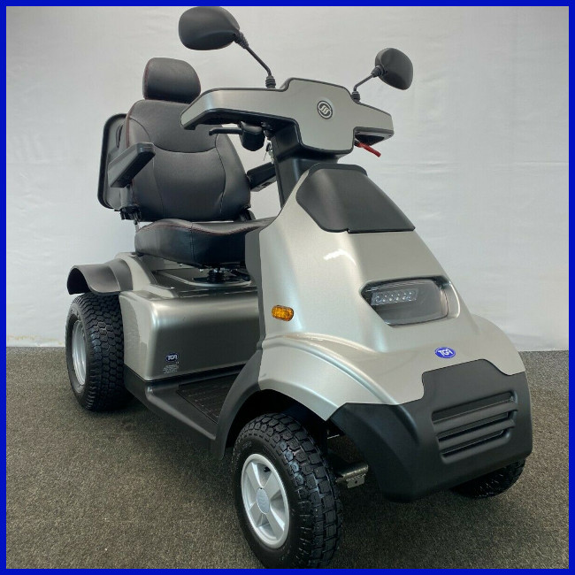 this is an image of one of the free me mobility scooters - inside